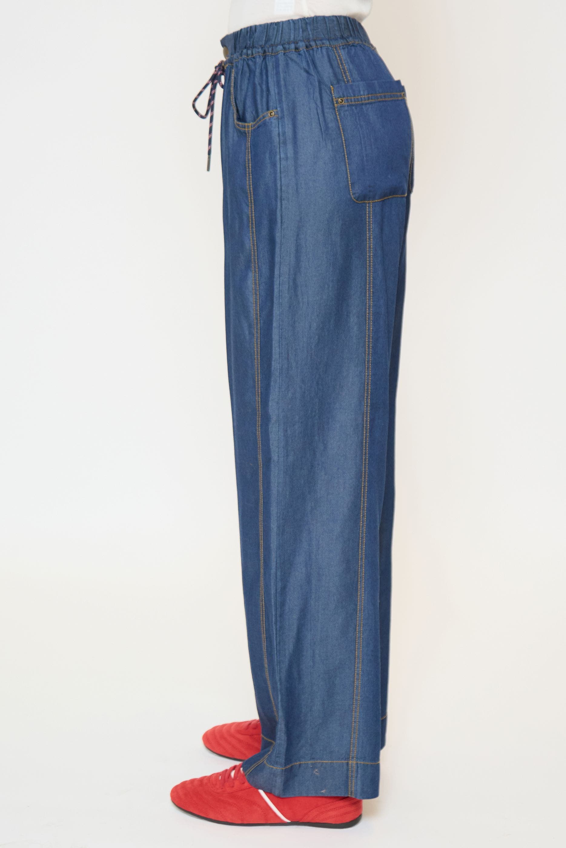 Quinn Tencel Drawstring Pants - image 2