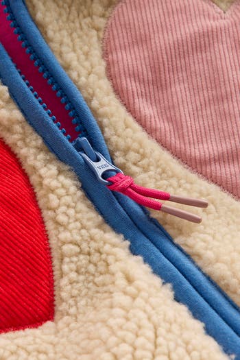 Kids' Mixed Fleece & Quilted Jacket