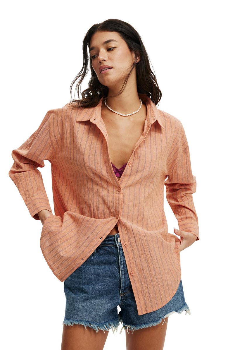 Cotton On Women's Haven Long Sleeve Shirt, Main, color,