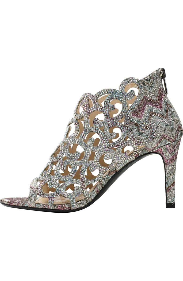 J. Reneé McWayfalls Peep Cutout Bootie, Alternate, color,