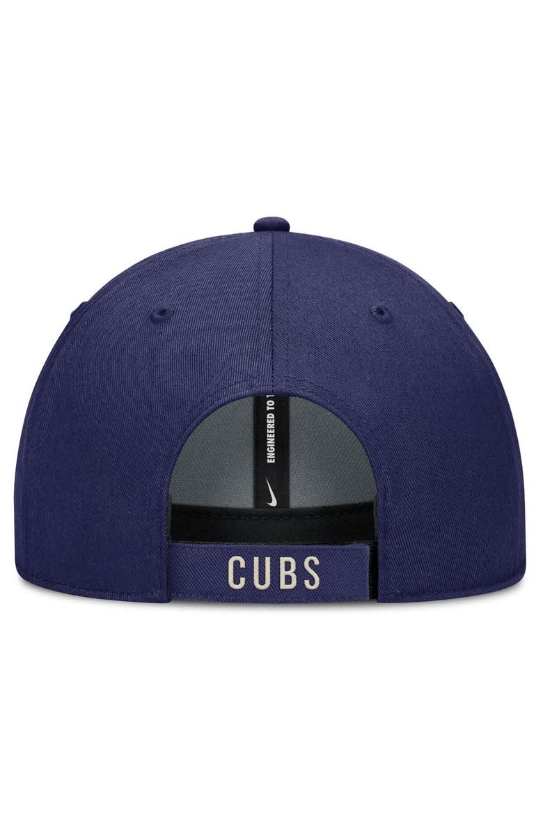 Nike Men's Nike Royal/Natural Chicago Cubs Statement Club Performance Adjustable Hat, Alternate, color, Royal