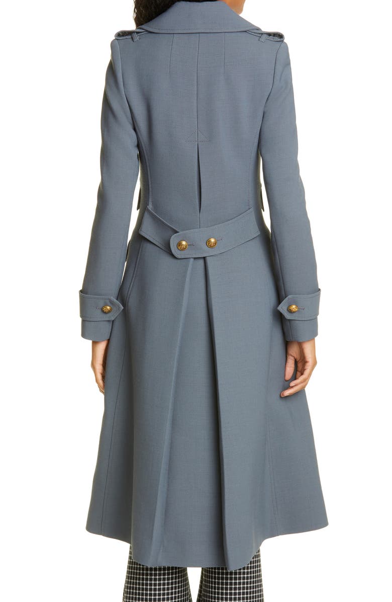 Smythe Birkin Double Breasted Coat, Alternate, color, 