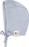 Bebe Bella Boy Knit Bonnet with Strap Tie