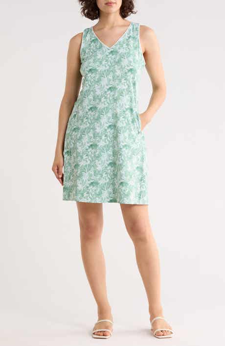 Tommy Bahama Aubrey Forte Fronds IslandZone® Sleeveless Dress