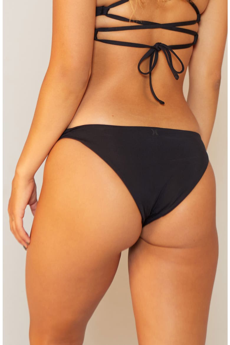 Surf Bikini Bottoms, Alternate, color, BLACK