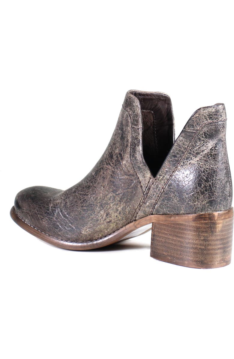 Diba True WORK NERD vintage leather bootie, Alternate, color, Charcoal