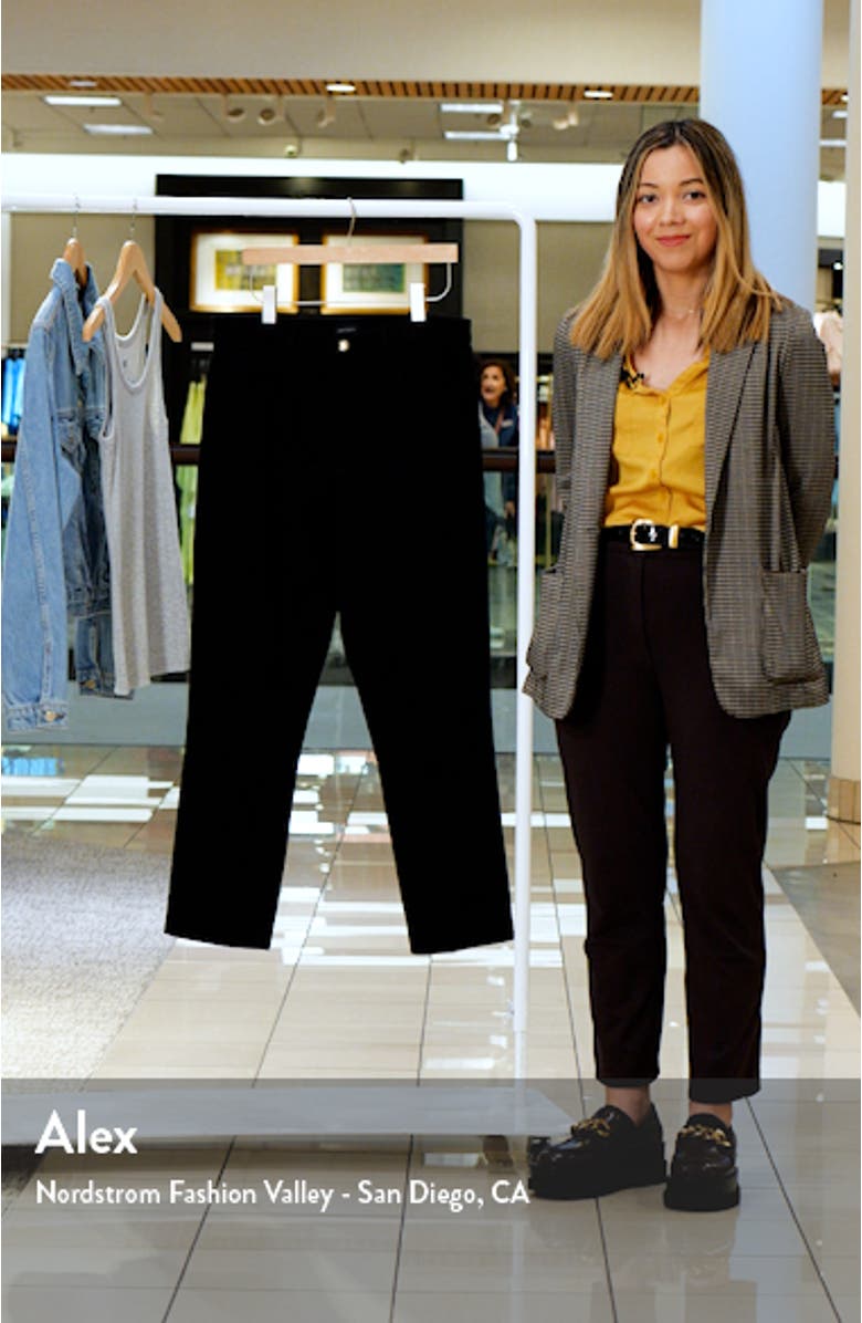 Valentina High Waist Slim Straight Leg Jeans, sales video thumbnail