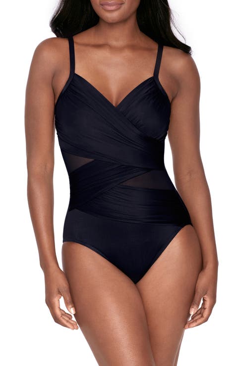 Mystify Underwire One-Piece Swimsuit (Regular & Plus)