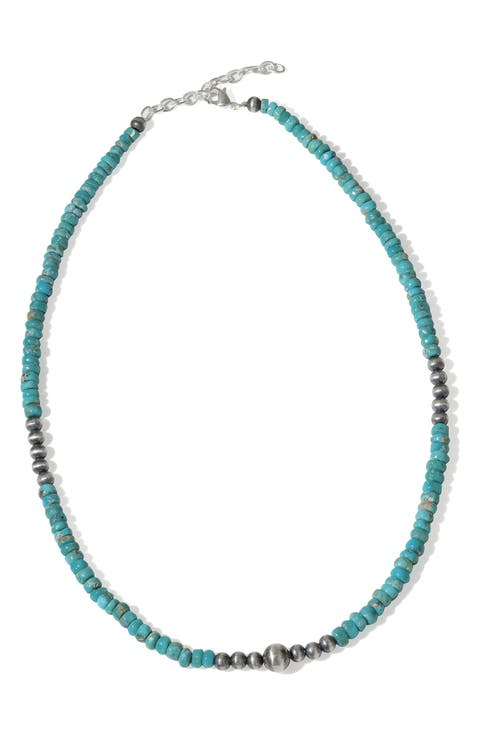 Turquoise Beaded Necklace
