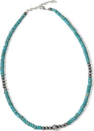 YS GEMS Turquoise Beaded Necklace