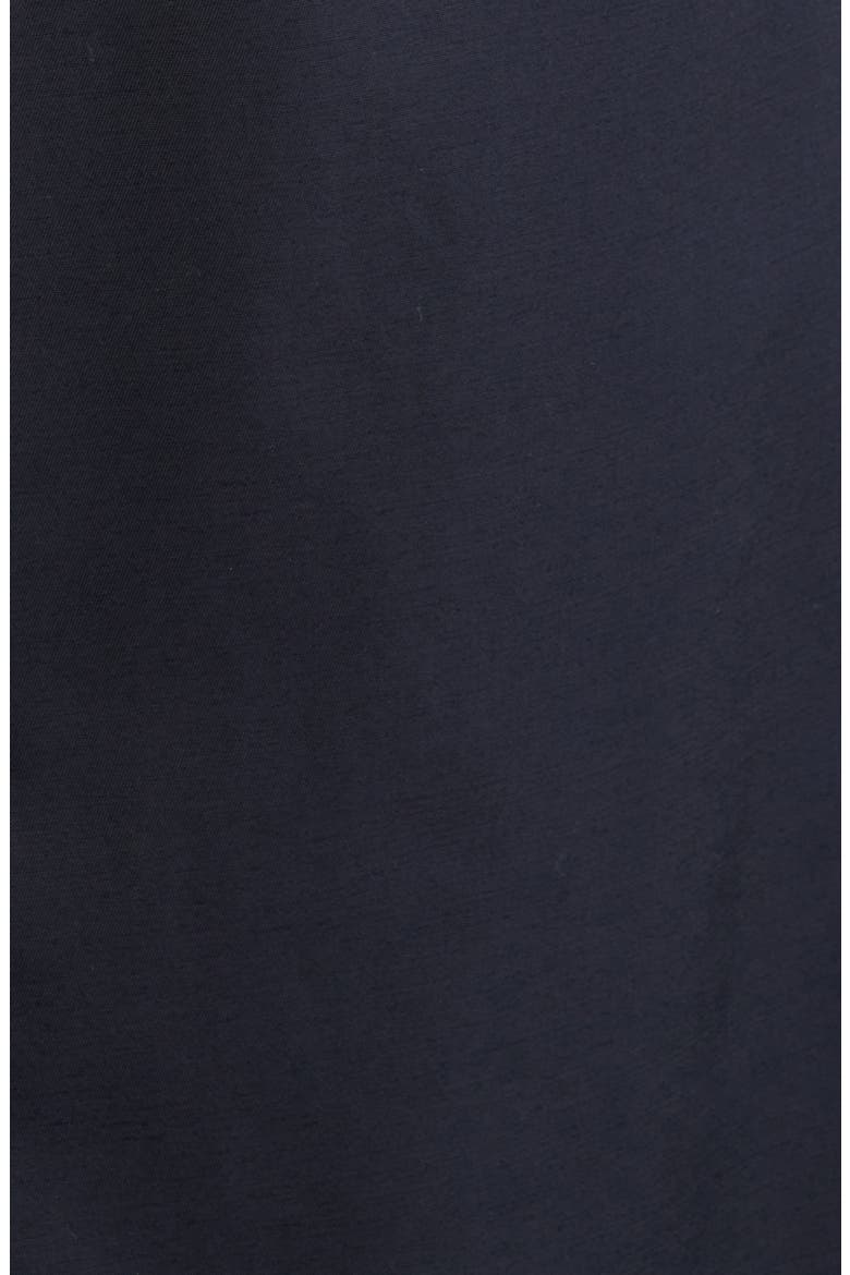 Double Breasted Belted Trench Coat, Alternate, color, NAVY