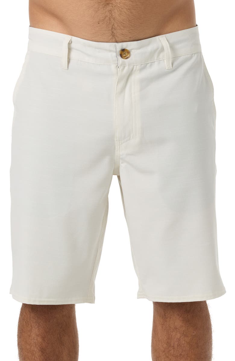 O'Neill Portola Water Resistant Hybrid Shorts, Main, color, Tofu