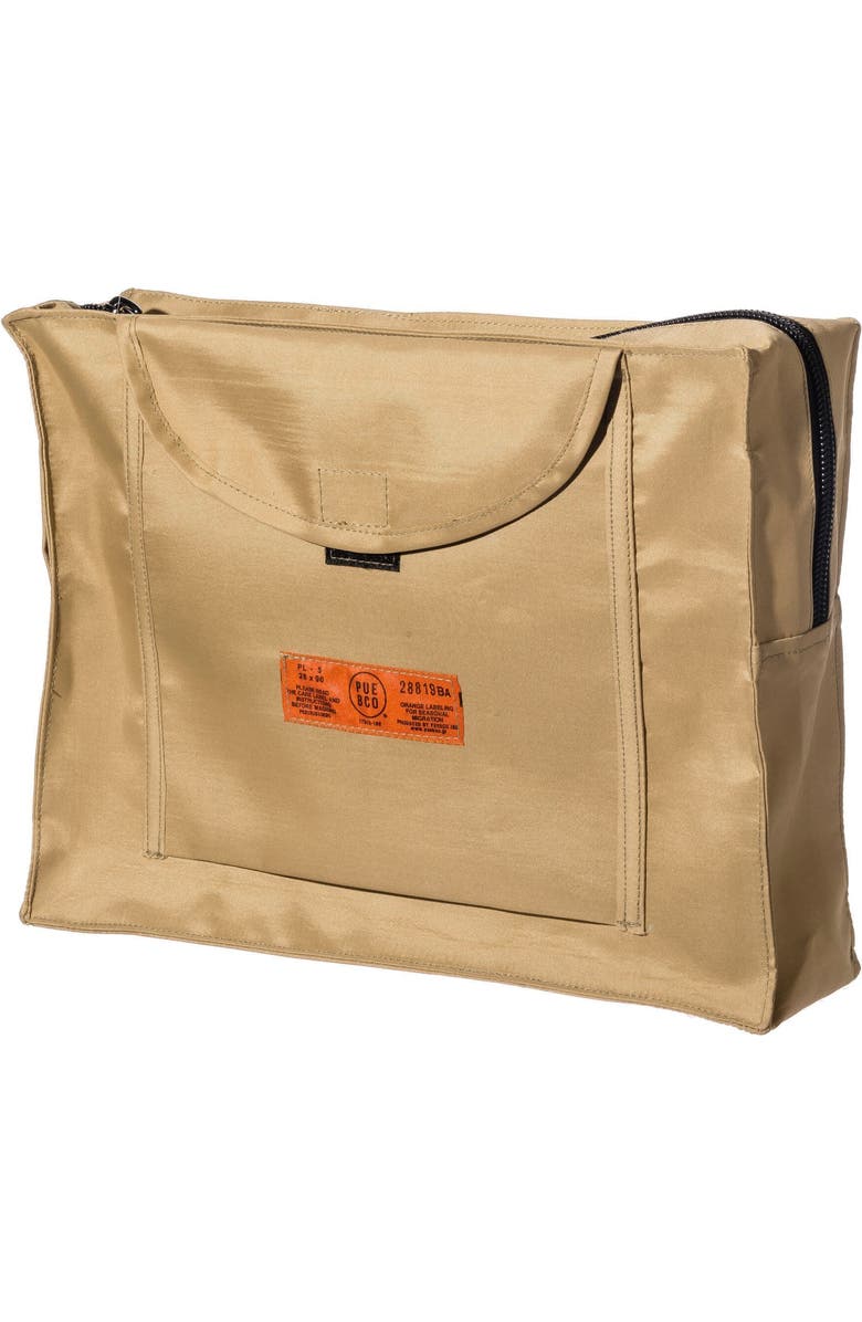 PUEBCO Rubberized Fabric Flight Pouch, Alternate, color, Sand