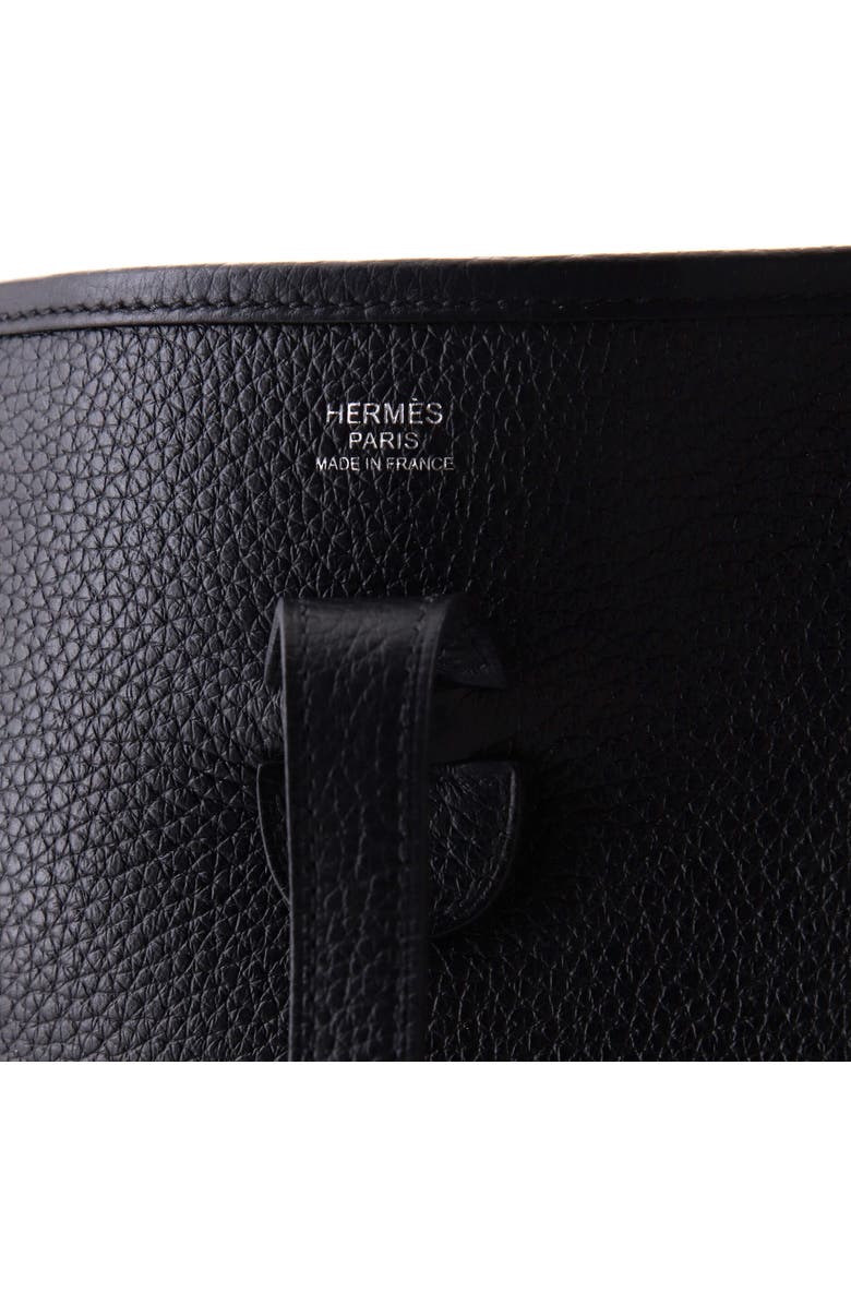 Pre-Owned Hermes Evelyne Bag Gen III Clemence PM, Alternate, color, Noir