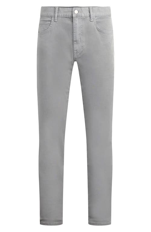 Joe's The Asher Slim Fit Five-pocket Twill Pants In Gray