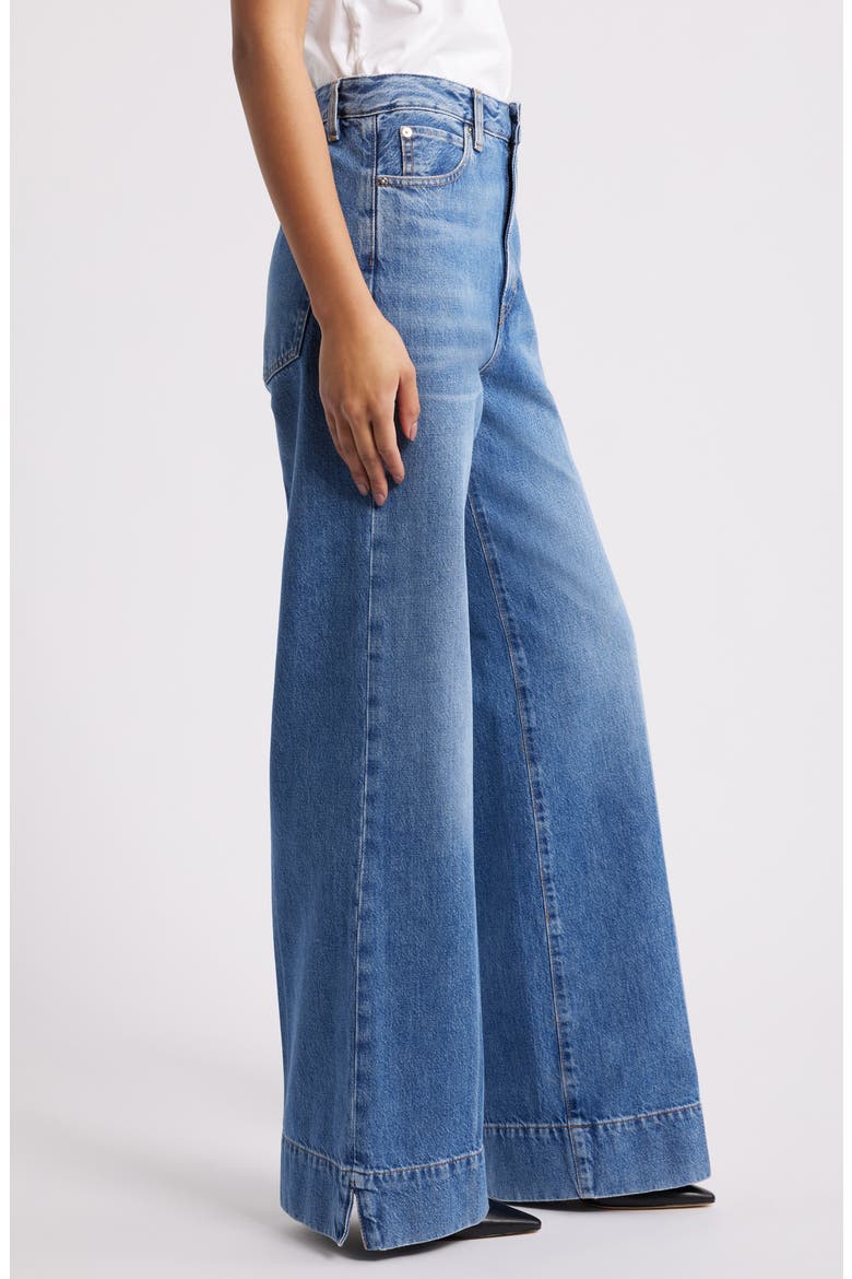 The Slice High Waist Flare Jeans, Alternate, color, DRIFT