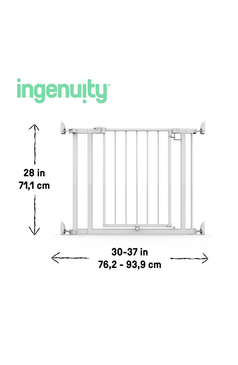 INGENUITY The Doorway 37W Series with Quad Cam Lock, Alternate, color, White