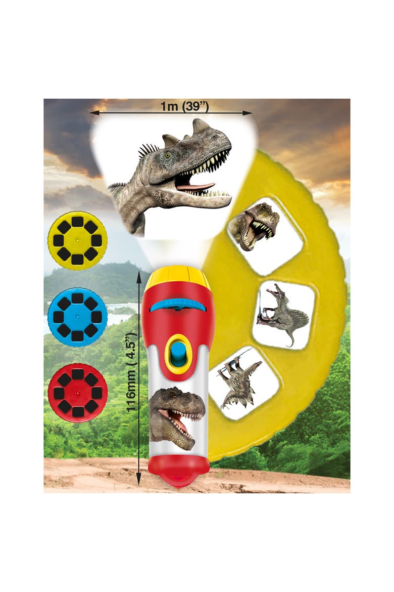 Dinosaur Torch Projector Flashlight Toy, Alternate, color, Multicolored