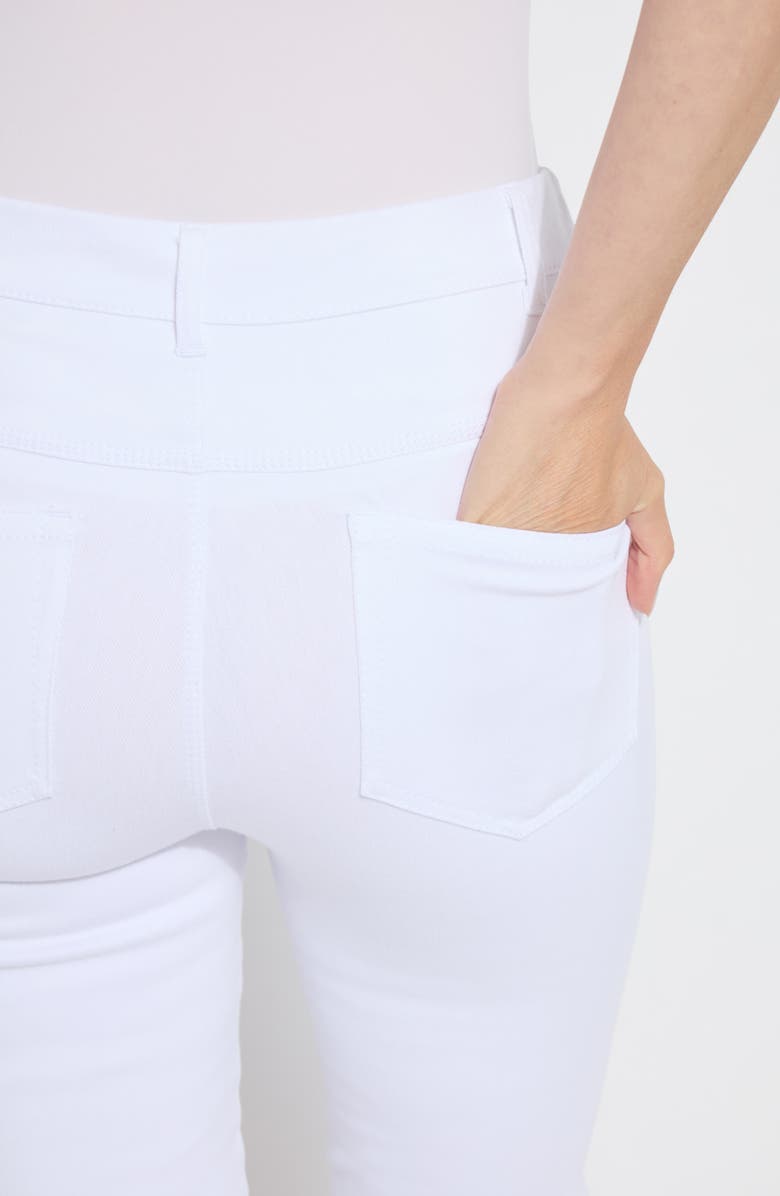 Lysse Granada High Waist Capri Jeans, Alternate, color, White