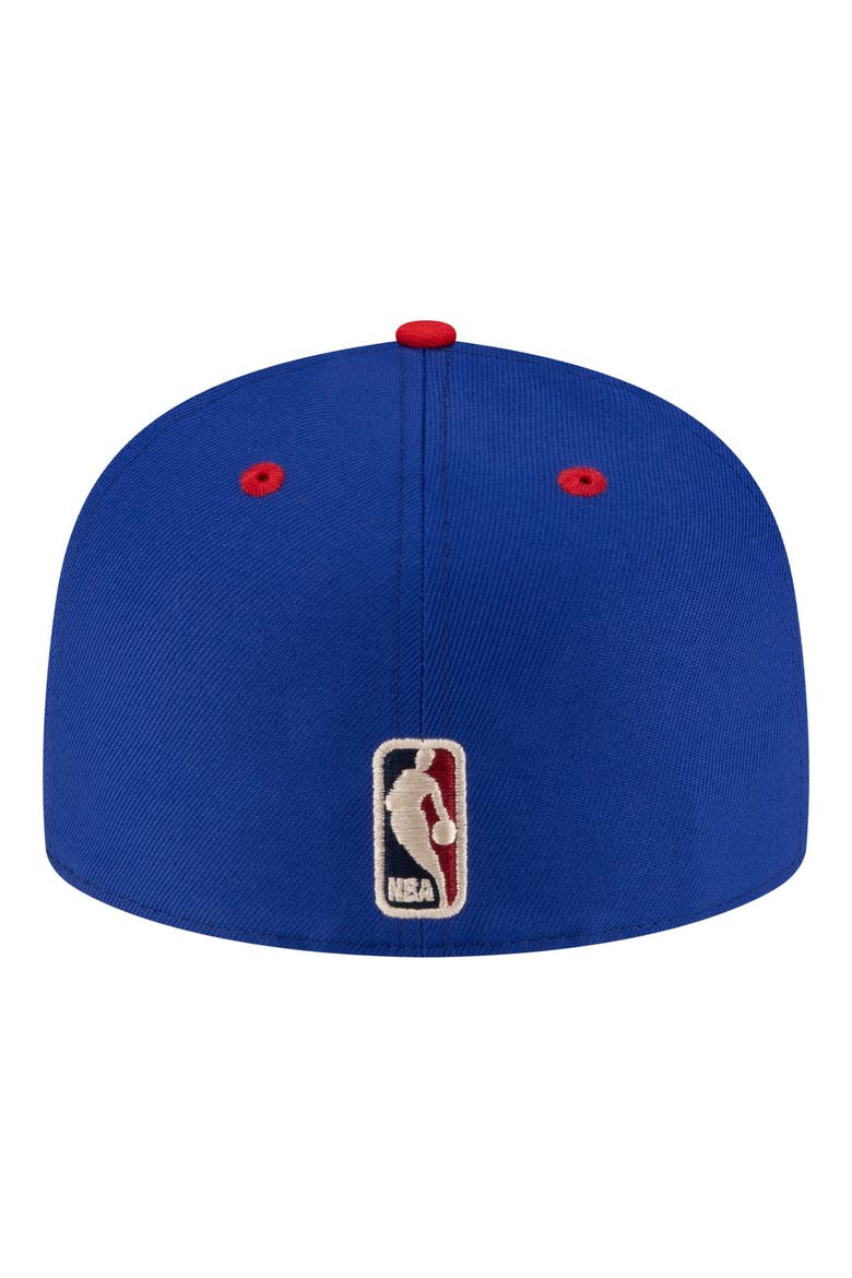 Men's New Era  Royal/Red Denver Nuggets 80s Throwback 59FIFTY Fitted Hat, Alternate, color, Royal