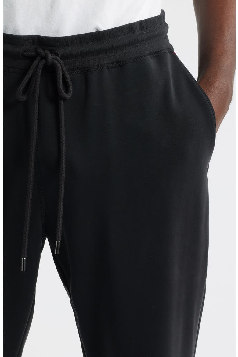 Pajama Joggers, Alternate, color, BLACK
