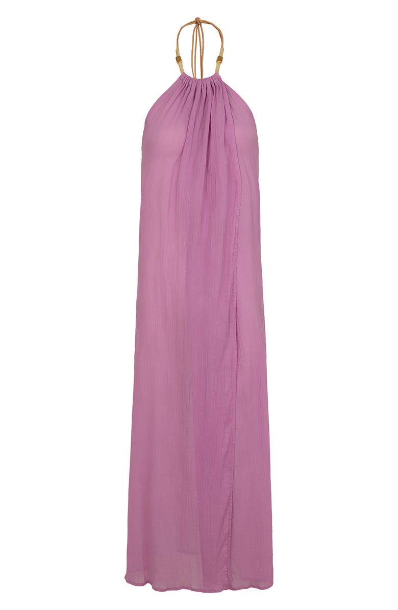 ViX Paula Hermanny Cloe Cover-Up Dress, Alternate, color, Pink