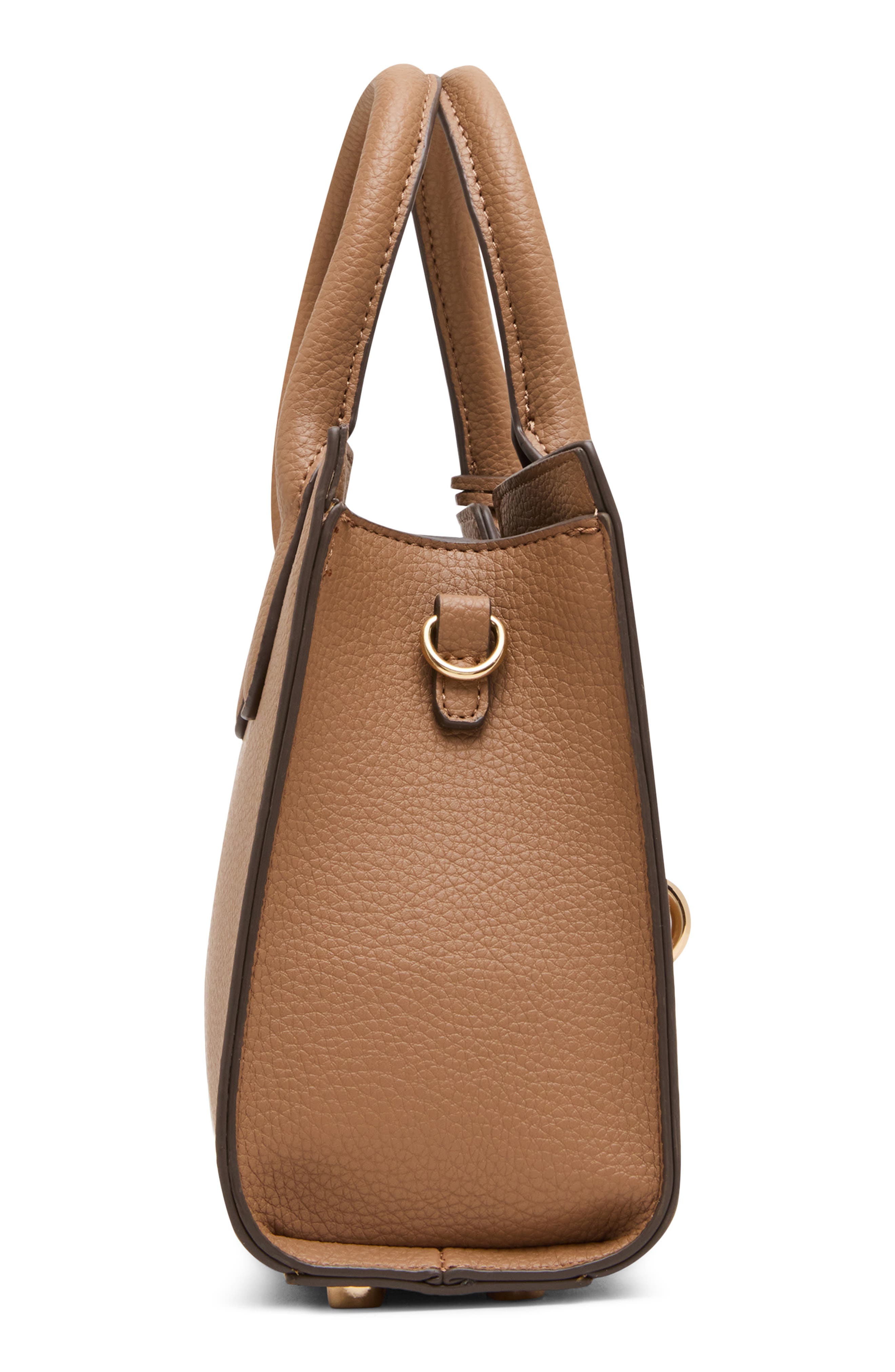 Small Satchel, Alternate, color, MOCHA