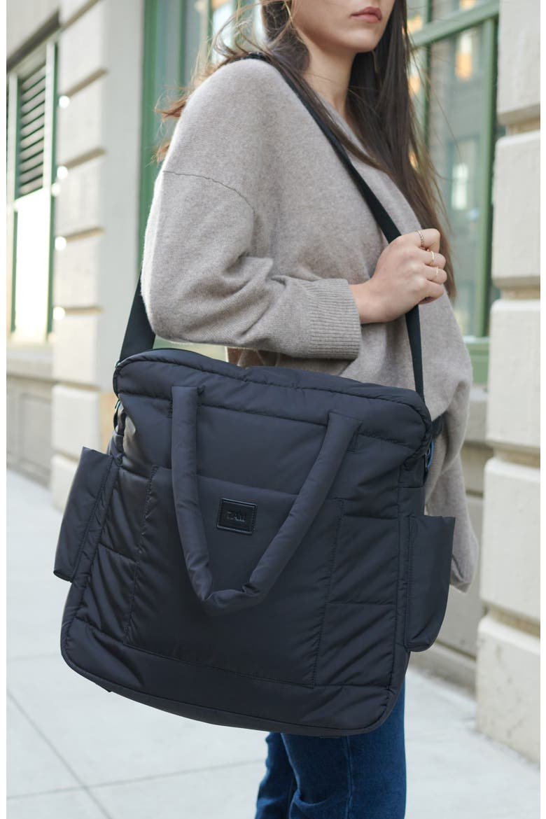 Plaza Diaper Bag, Alternate, color, BLACK
