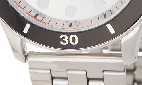True Religion Round Two-tone Bezel Watch, 43mm In Metallic