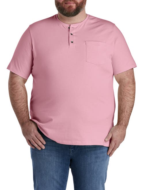 Harbor Bay By Dxl Slub Henley Shirt