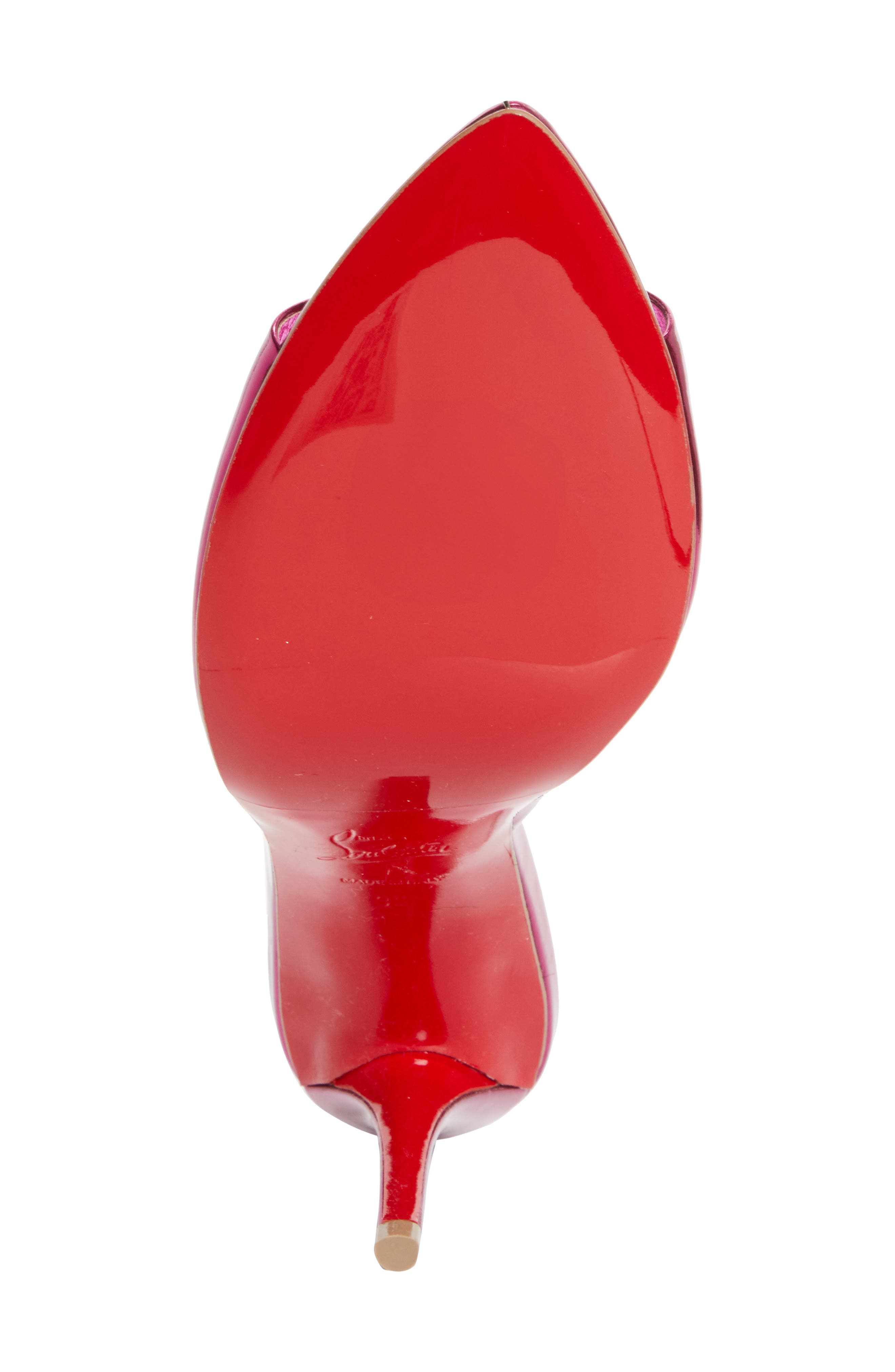 Christian Louboutin Miss Z Pointed Toe Sandal, Alternate, color, Billy