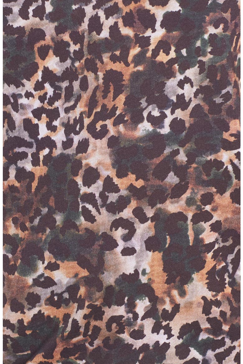 Henson Animal Print Stretch Cotton Tee, Alternate, color, UNTAMED CAMO DARK IVY
