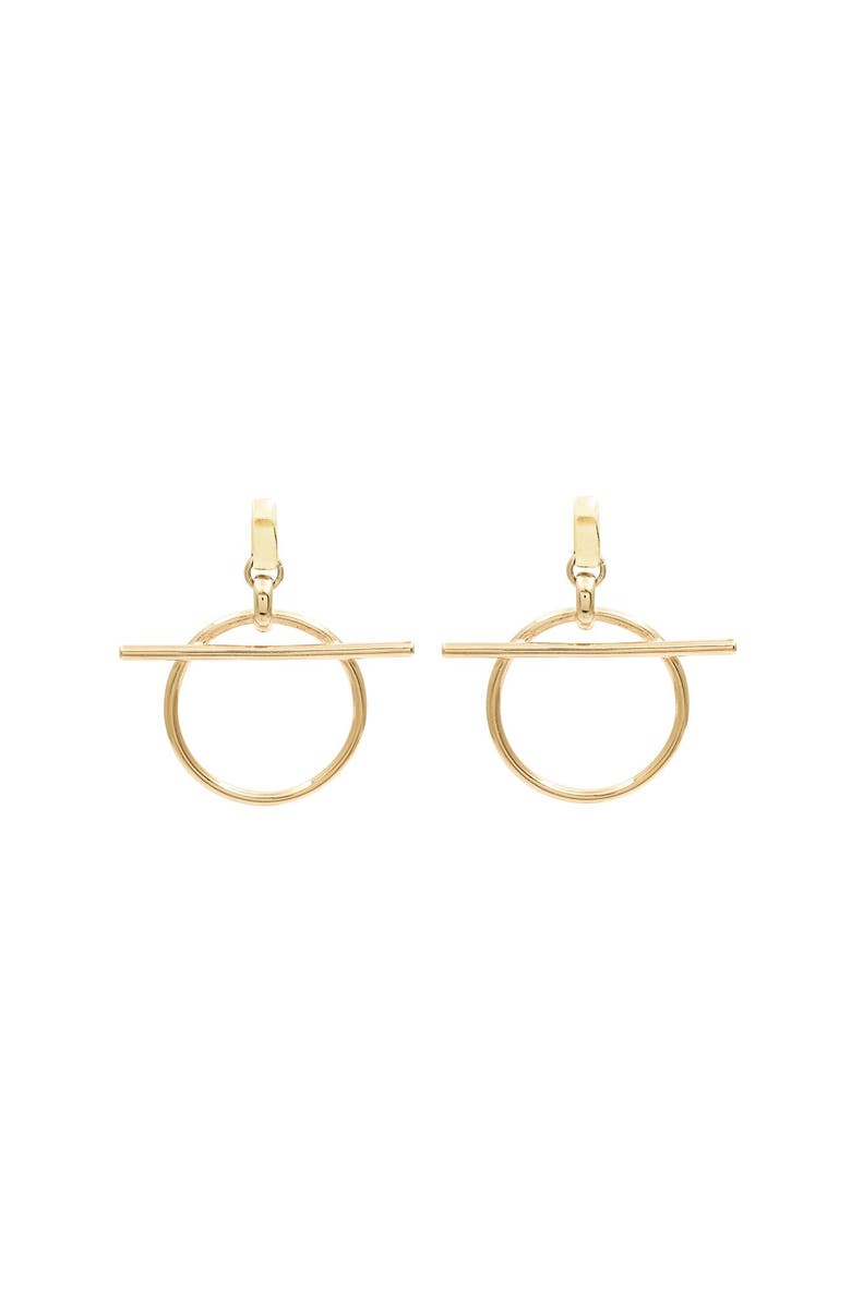 CXC Origins Slim Earrings, Main, color, Gold