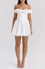 HOUSE OF CB Jaide Off the Shoulder Minidress