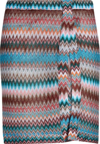 Chevron Fringe Cover-Up Pareo