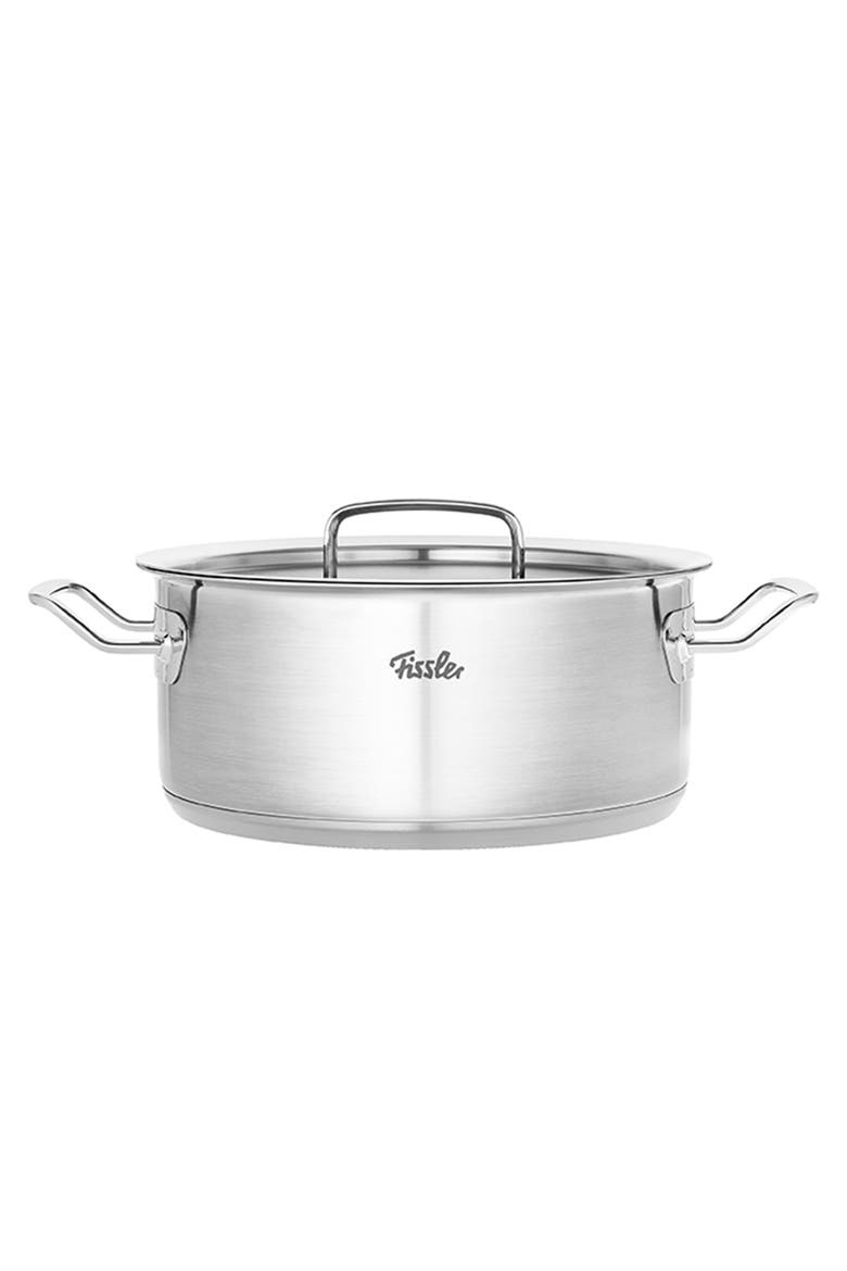 Original-Profi Collection Stainless Steel Rondeau with Metal Lid, Alternate, color, Stainless Steel