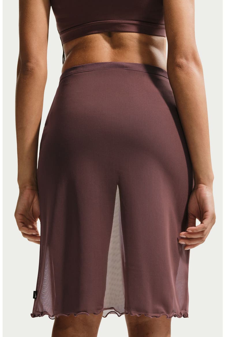 Sportswear Slim Fit Sheer Skirt, Alternate, color, TATTOO/ SAIL