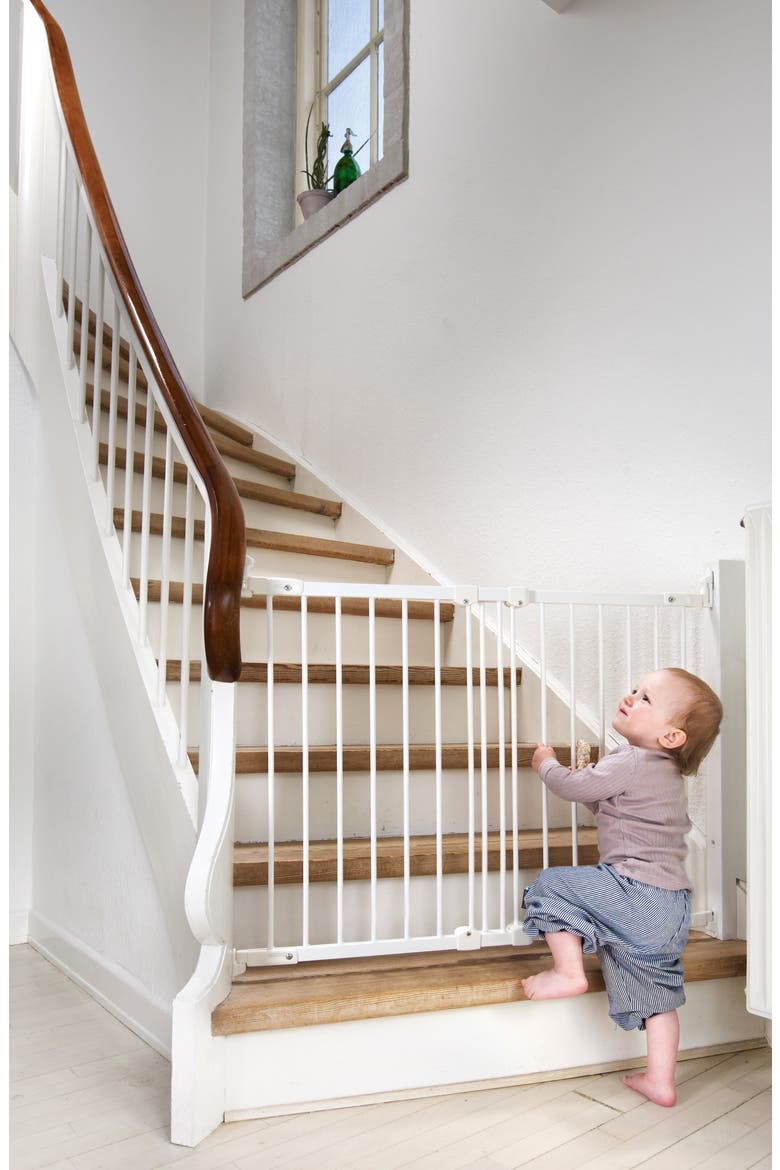 Flexi Fit Extending Hard Mount Safety Gate, Alternate, color, WHITE
