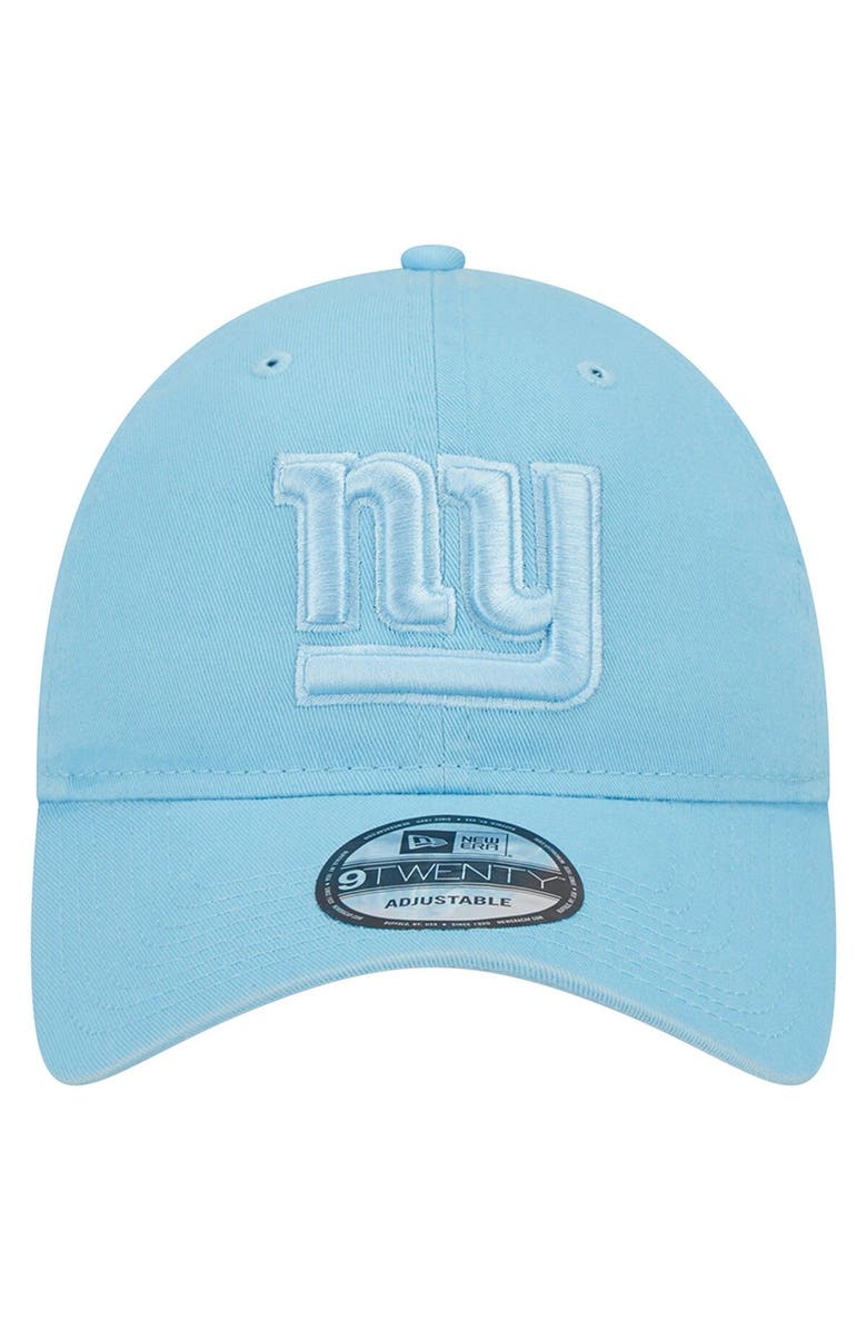 New Era Men's New Era Light Blue New York Giants Core Classic 2.0 Brights 9TWENTY Adjustable Hat, Alternate, color, 