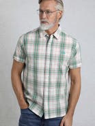 Weird Fish Judd Short Sleeve Check Shirt