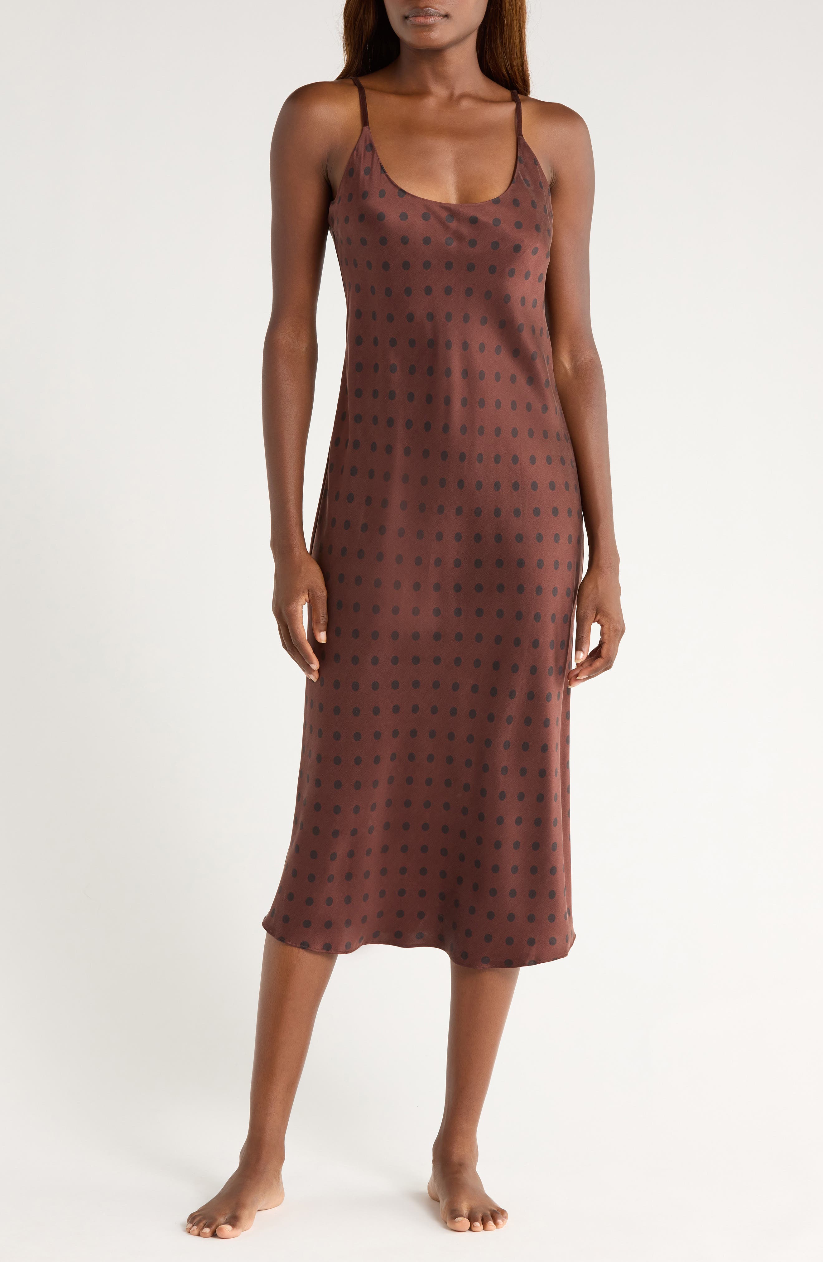 lunya washable silk slip dress product page Lunya