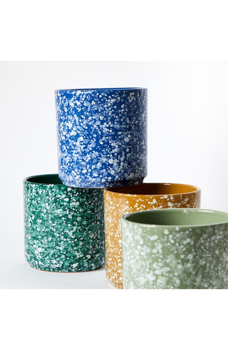 The Conran Shop Splatter Plant Pot, Alternate, color, 