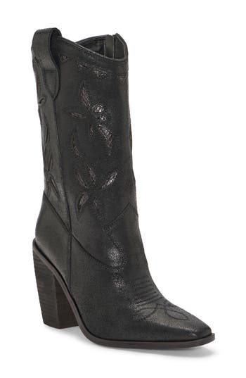 Vince Camuto Alisah Square Toe Western Boot