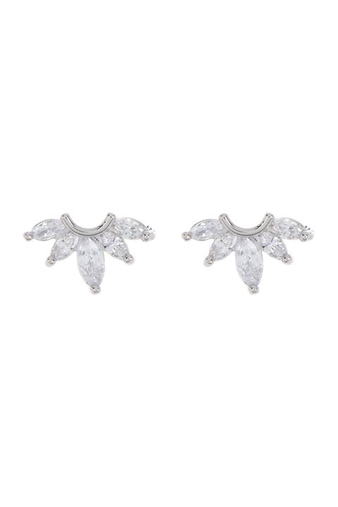 Marquise CZ Stud Earrings