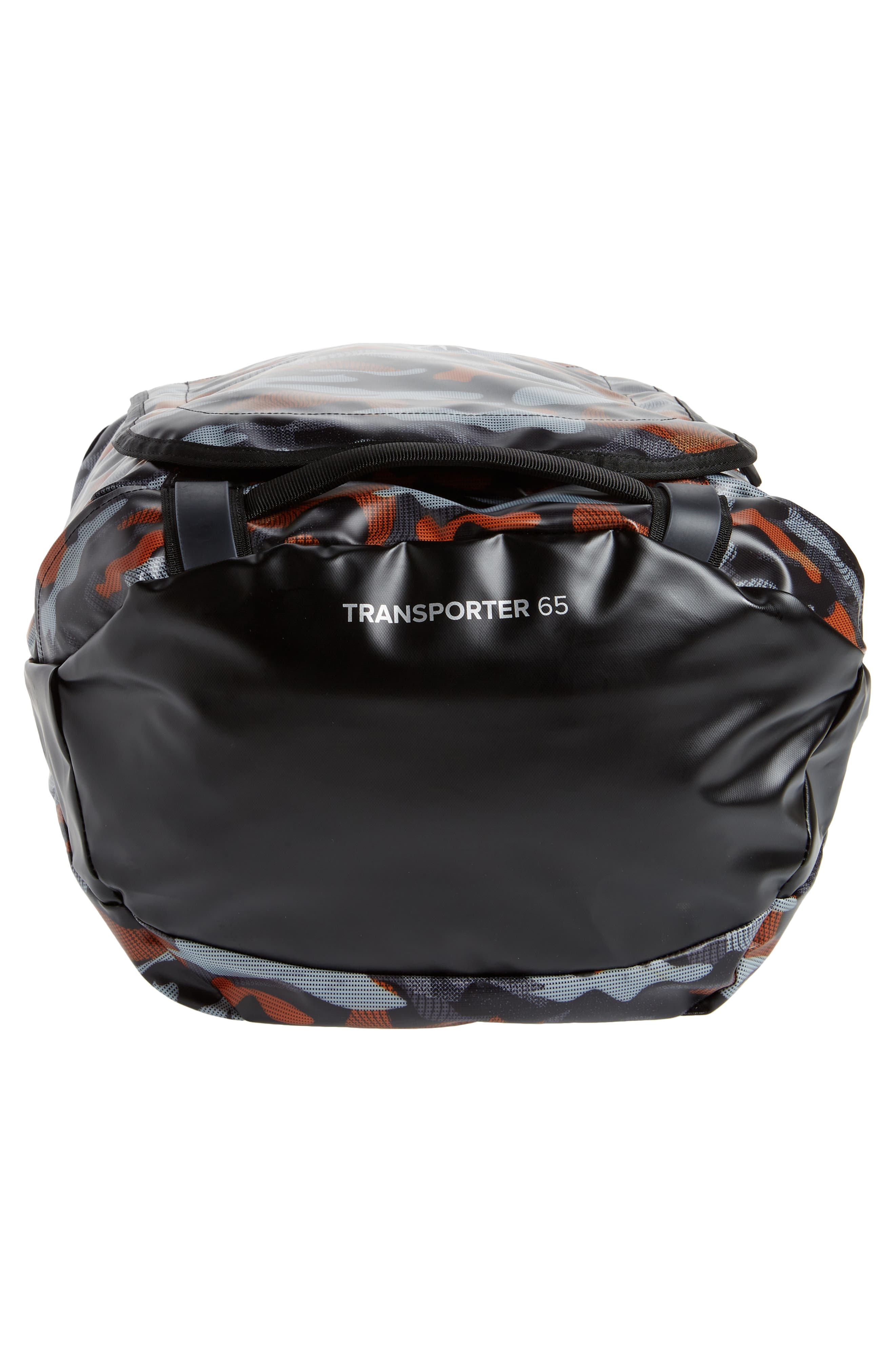 Osprey Transporter<sup>®</sup> 65-Liter Water Resistant Duffle Backpack, Alternate, color, 