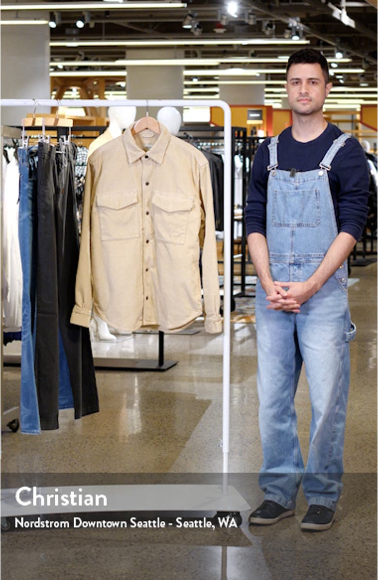 Hudson & Perry Corduroy Snap-Up Shirt, sales video thumbnail