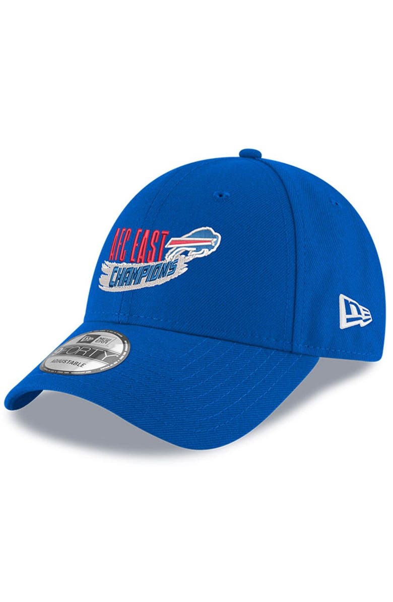New Era Men's New Era Royal Buffalo Bills 2022 AFC East Division Champions 9FORTY Adjustable Hat, Main, color, 