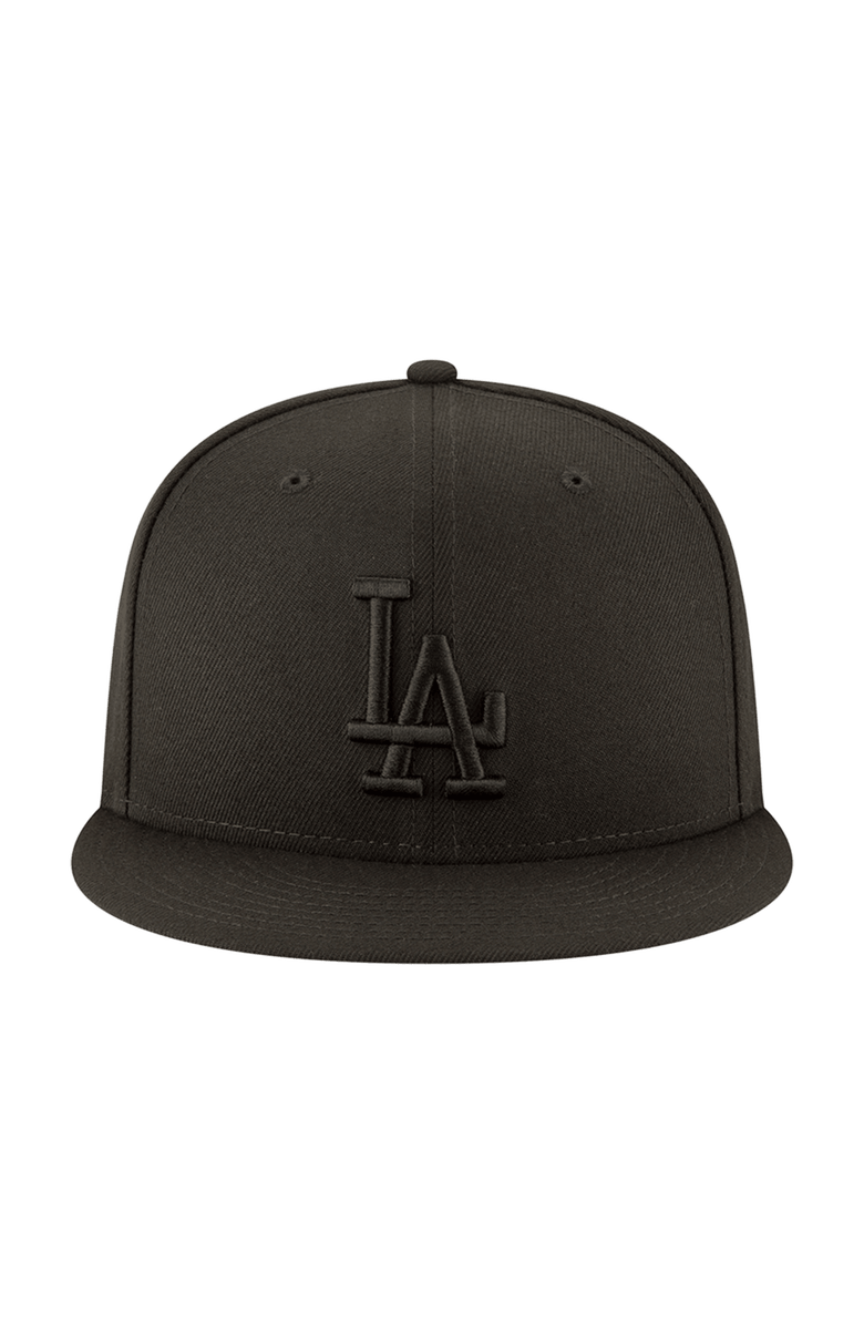 New Era Men's New Era Black Los Angeles Dodgers 2024/25 Back-to-Back Champions Circle Side Patch 9FIFTY Snapback Hat, Alternate, color, Black