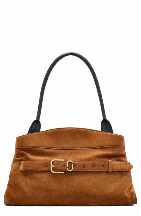 The Dakota Large Suede Satchel
