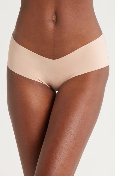 Estelle Lace Trim Stretch Cotton Hipster Panties